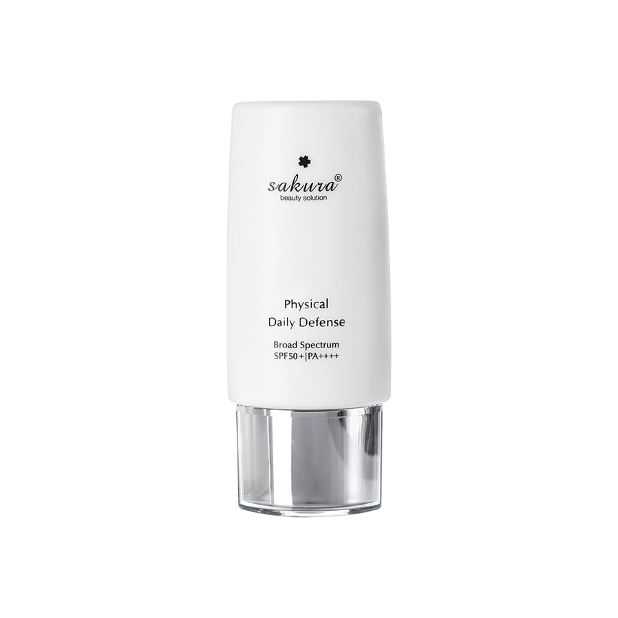Nhũ tương chống nắng vật lý Sakura Physical Daily Defense SPF 50+ PA ++++